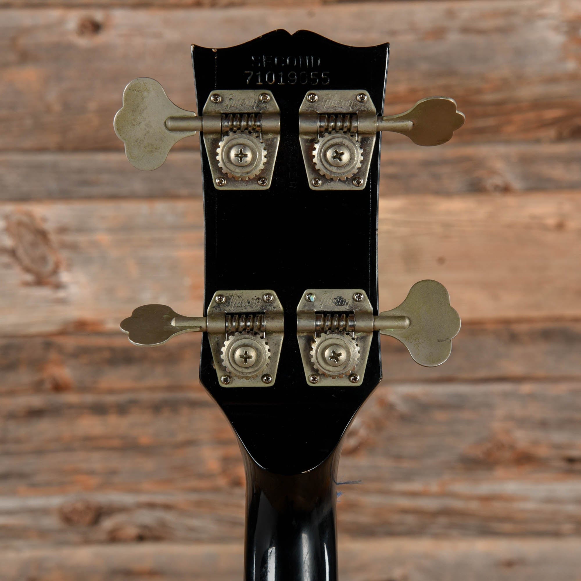 Gobson Ripper Gibson Fretless Ripper Black 1979 – Chicago Music Exchange