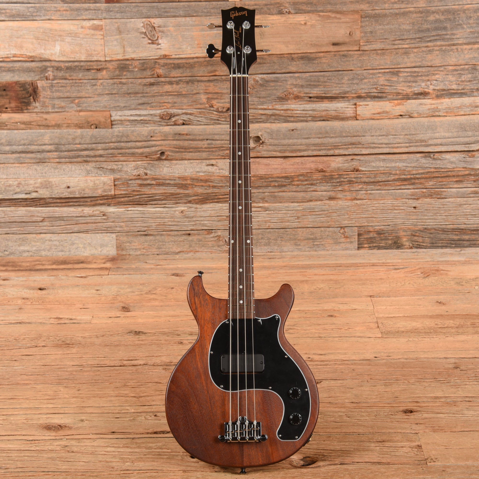 Gibson Les Paul Junior Tribute DC Bass Worn Brown 2022 Bass Guitars / 4-String