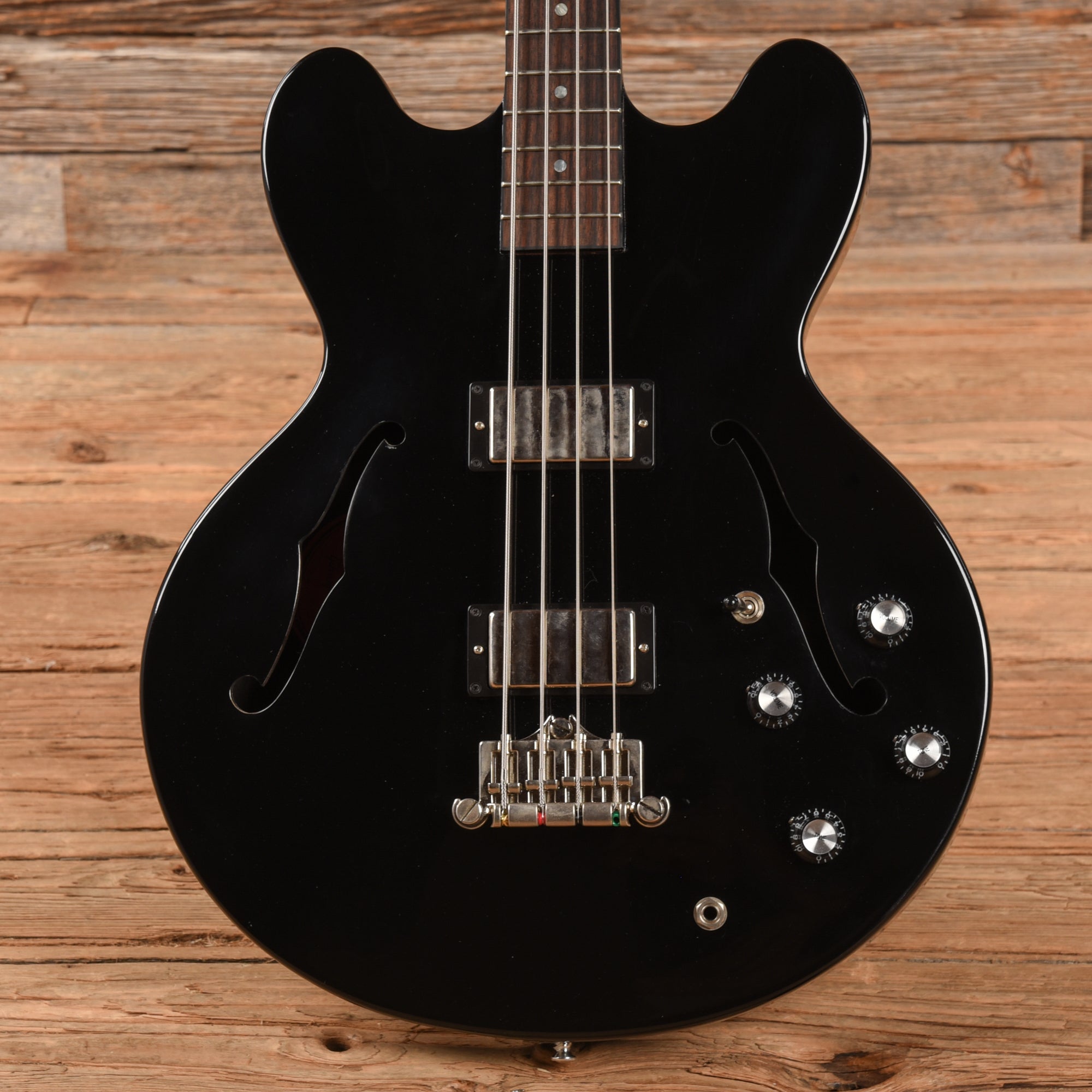 Gibson Memphis ES-335 Bass Ebony 2013 Bass Guitars / 4-String