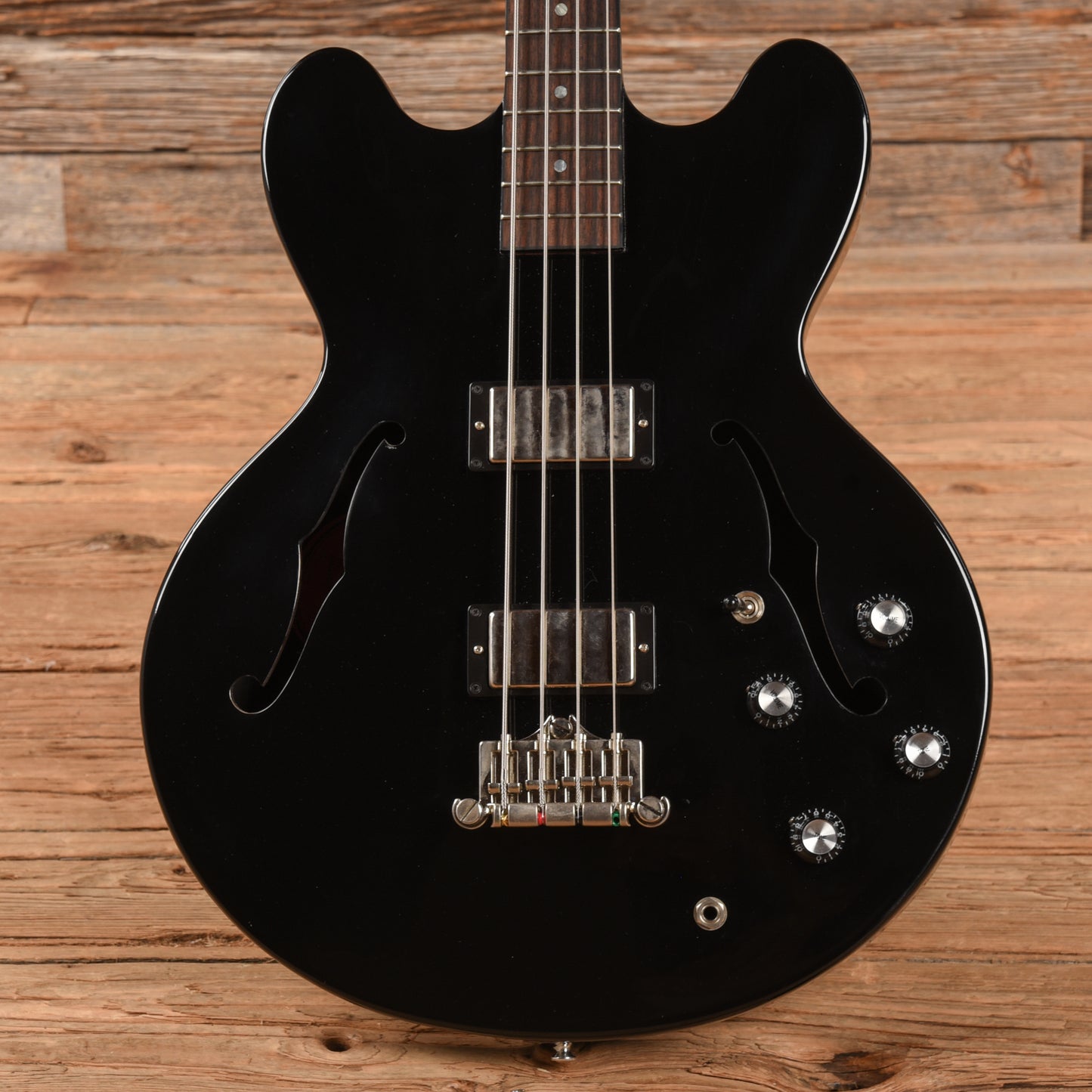 Gibson Memphis ES-335 Bass Ebony 2013 Bass Guitars / 4-String