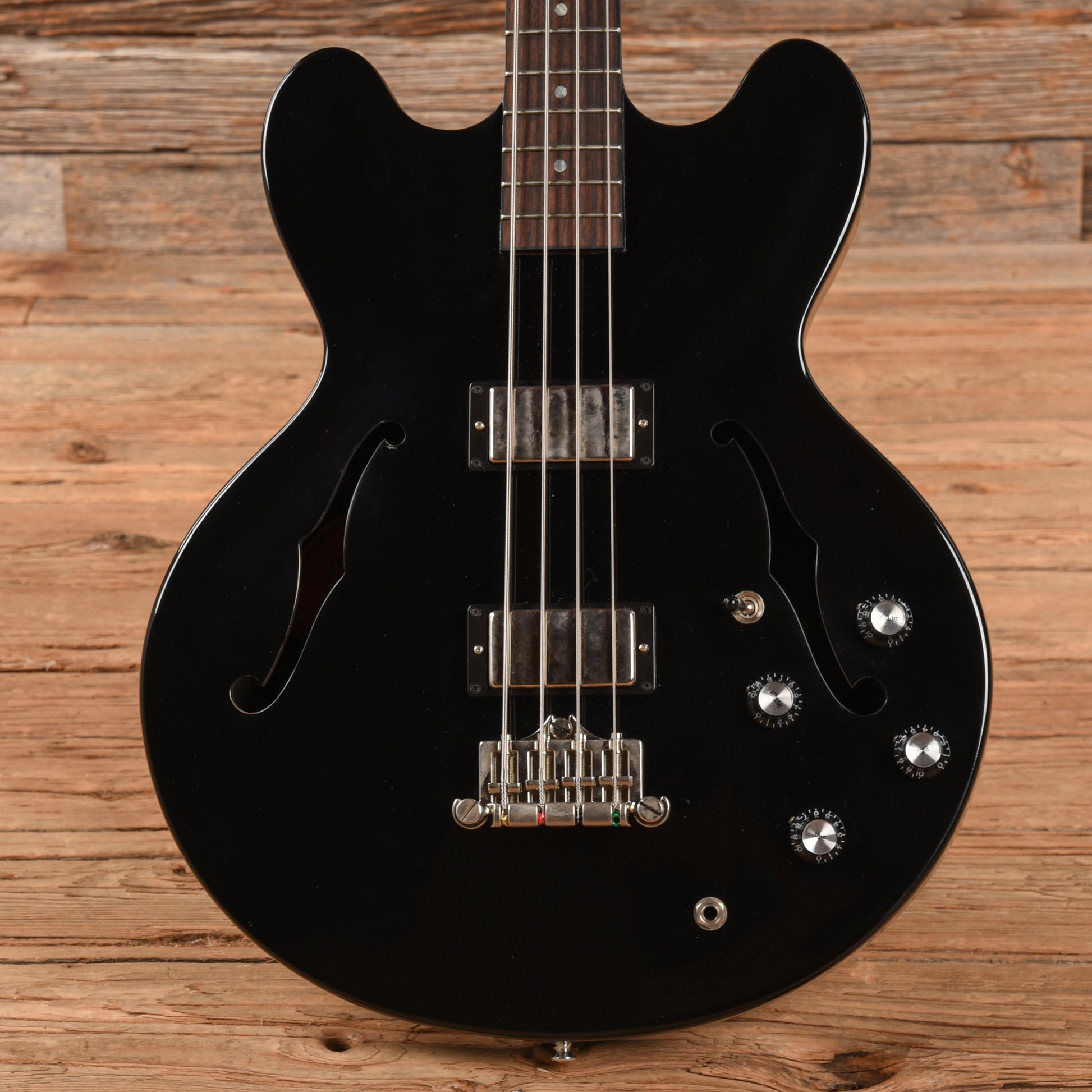 Gibson Memphis ES-335 Bass Ebony 2013 Bass Guitars / 4-String