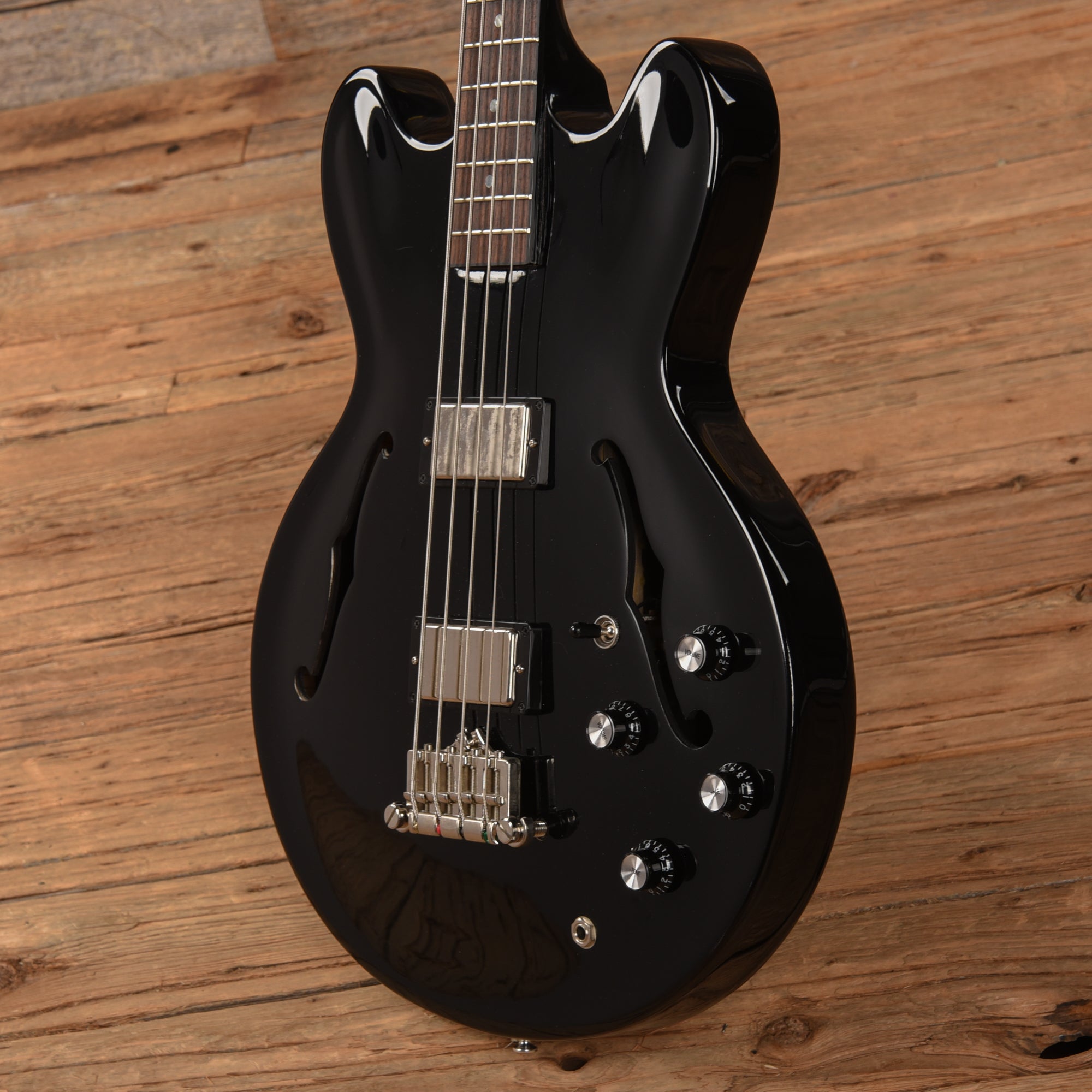 Gibson Memphis ES-335 Bass Ebony 2013 Bass Guitars / 4-String