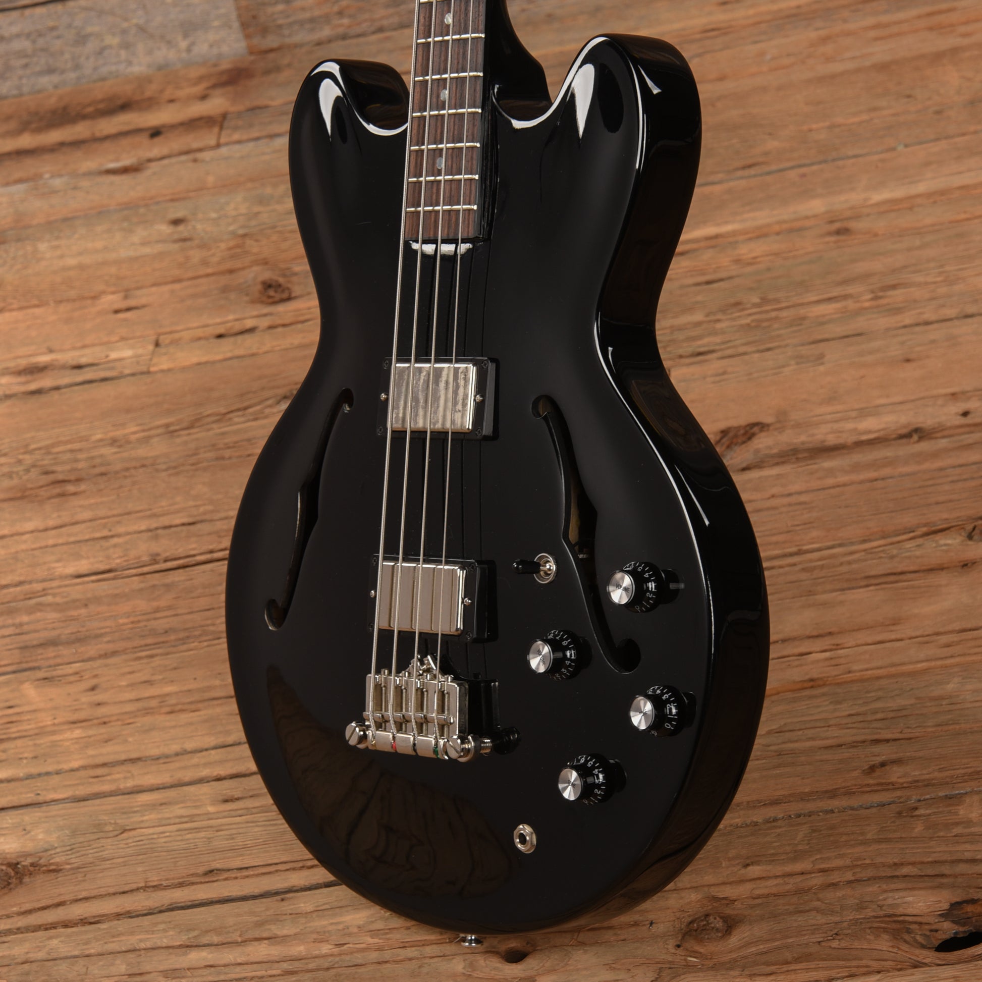 Gibson Memphis ES-335 Bass Ebony 2013 Bass Guitars / 4-String