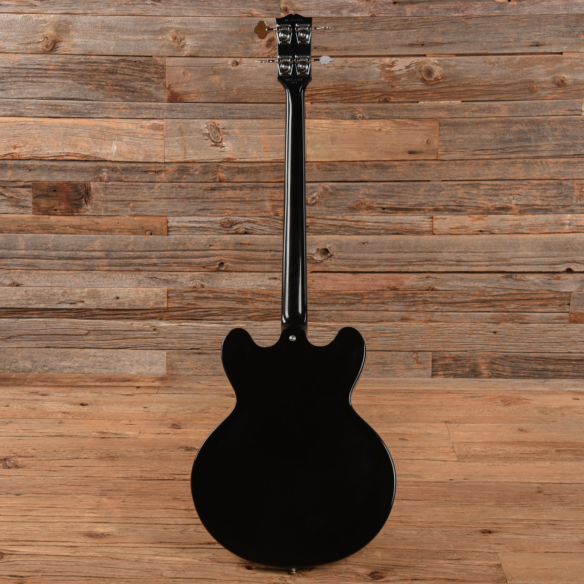 Gibson Memphis ES-335 Bass Ebony 2013 Bass Guitars / 4-String