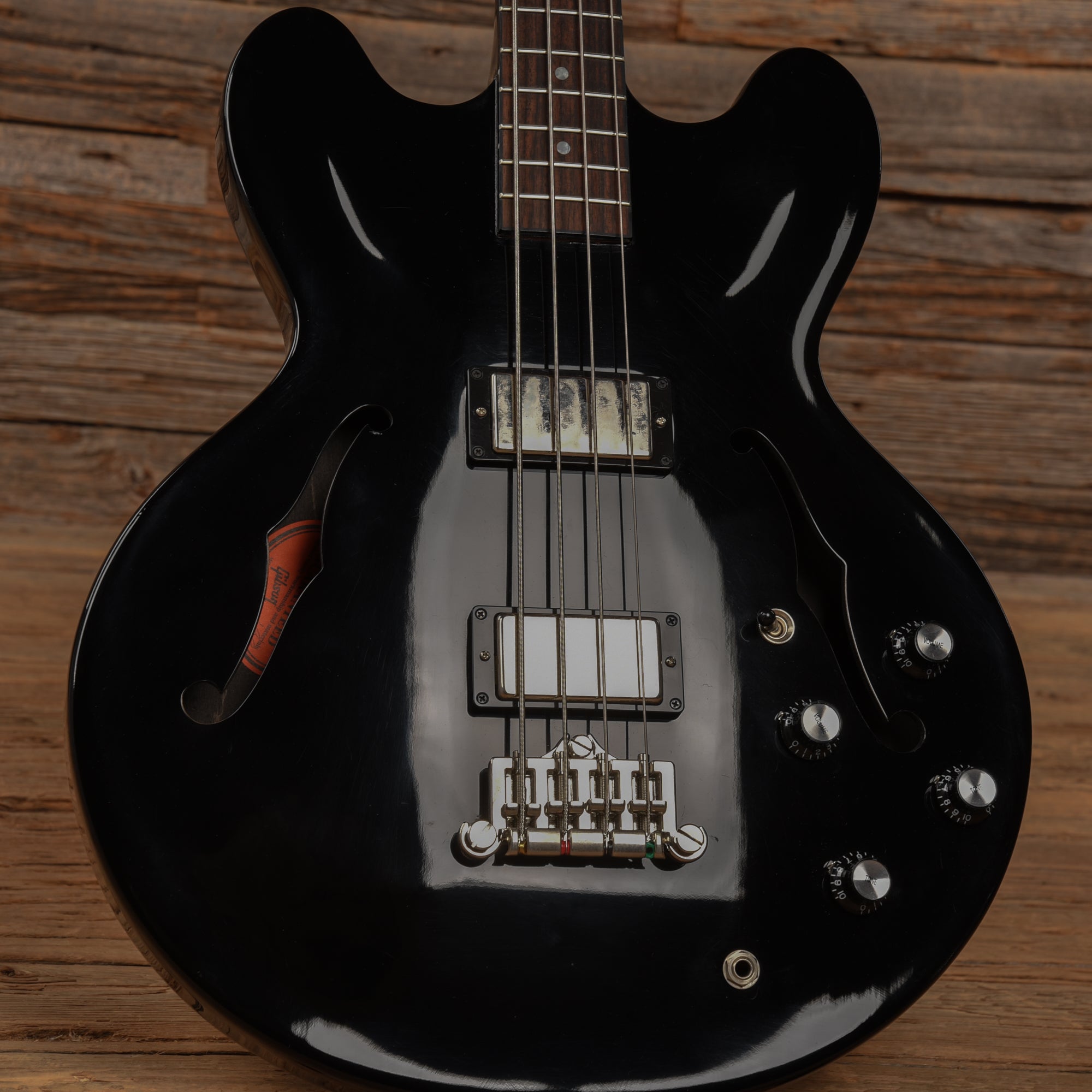 Gibson Memphis ES-335 Bass Ebony 2013 Bass Guitars / 4-String