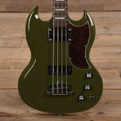 Gibson Modern SG Standard Bass Olive Drab w/Tortoise Pickguard Bass Guitars / 4-String