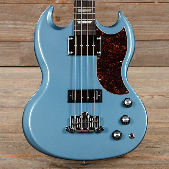 Gibson Modern SG Standard Bass Pelham Blue w/Tortoise Pickguard Bass Guitars / 4-String