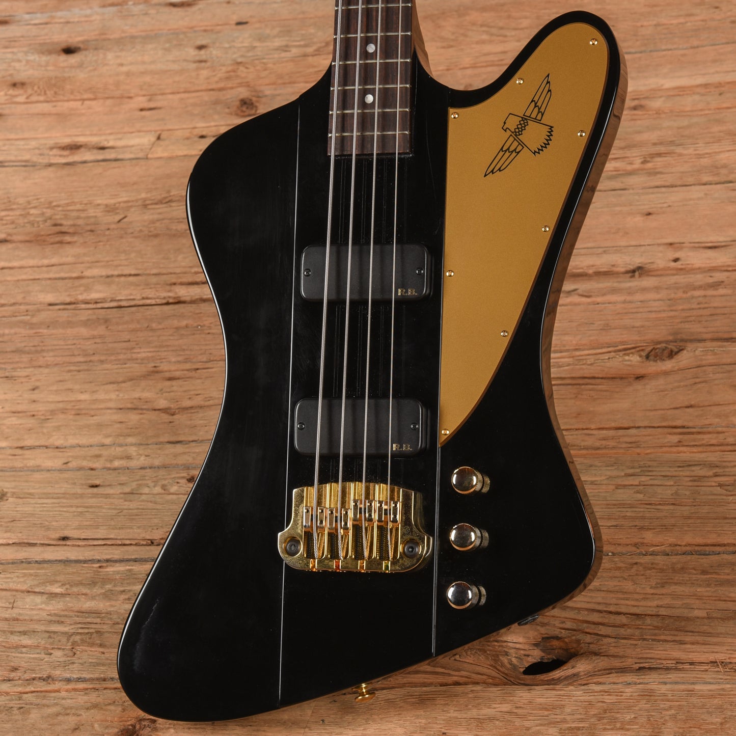 Gibson Rex Brown Signature Thunderbird Ebony 2023 Bass Guitars / 4-String