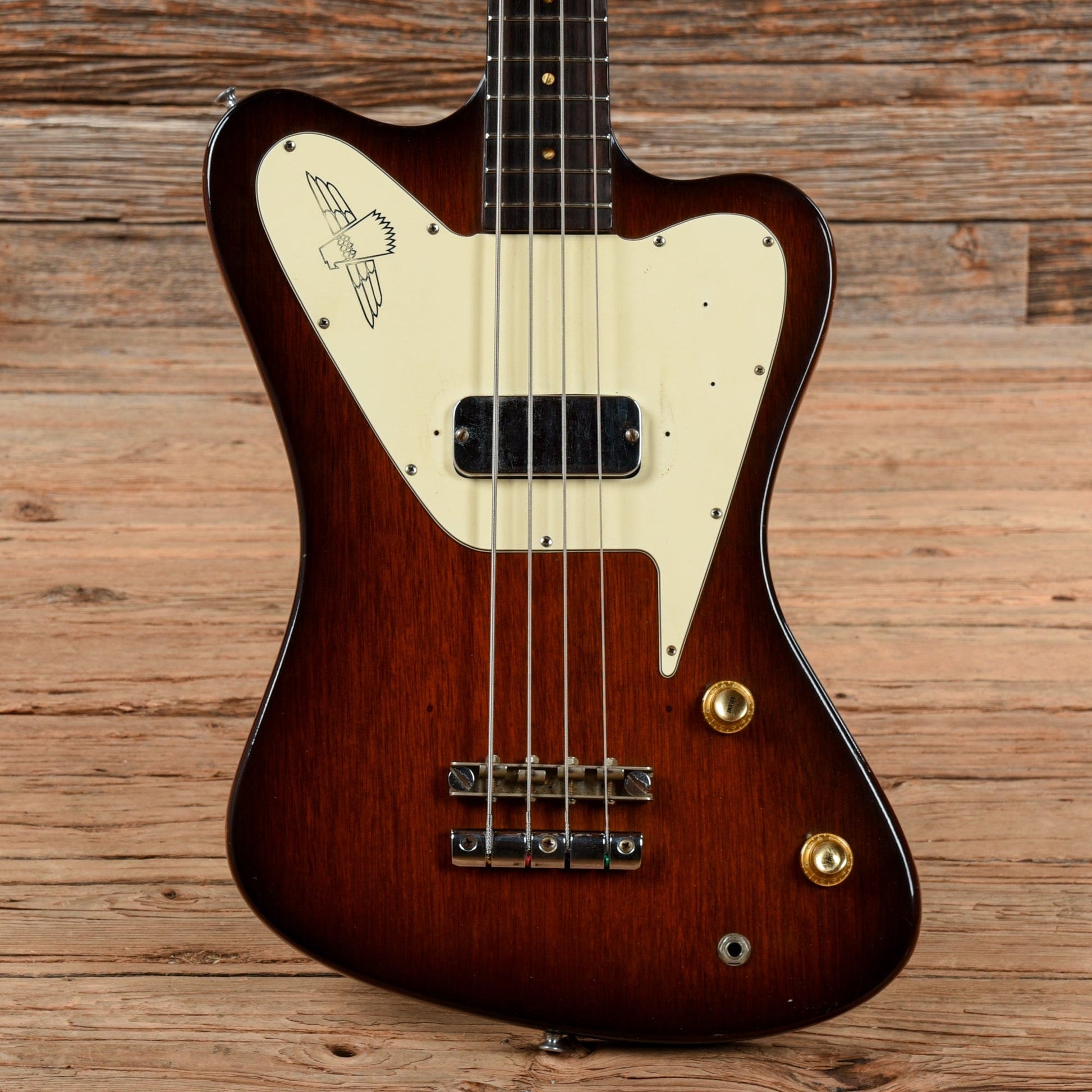Gibson Thunderbird II Non-Reverse Sunburst 1966 Bass Guitars / 4-String