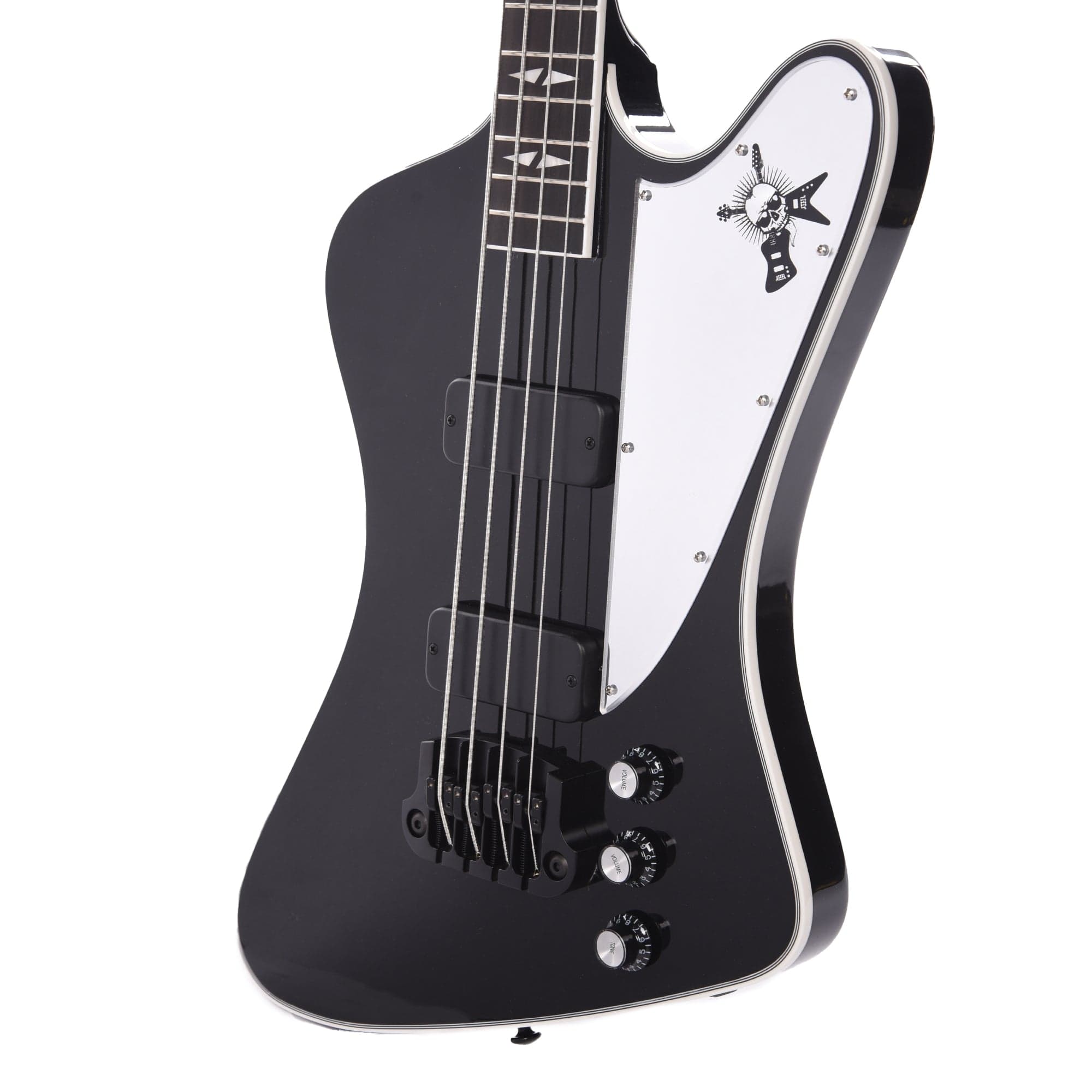 Gibson USA Gene Simmons God of Thunderbird Ebony Mirror Bass Guitars / 4-String