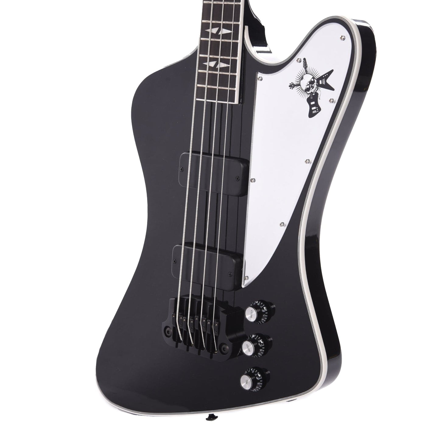 Gibson USA Gene Simmons God of Thunderbird Ebony Mirror Bass Guitars / 4-String