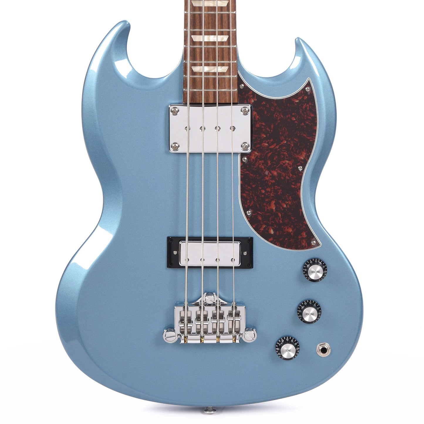 Gibson USA SG Standard Bass Pelham Blue w/Tortoise Pickguard Bass Guitars / 4-String