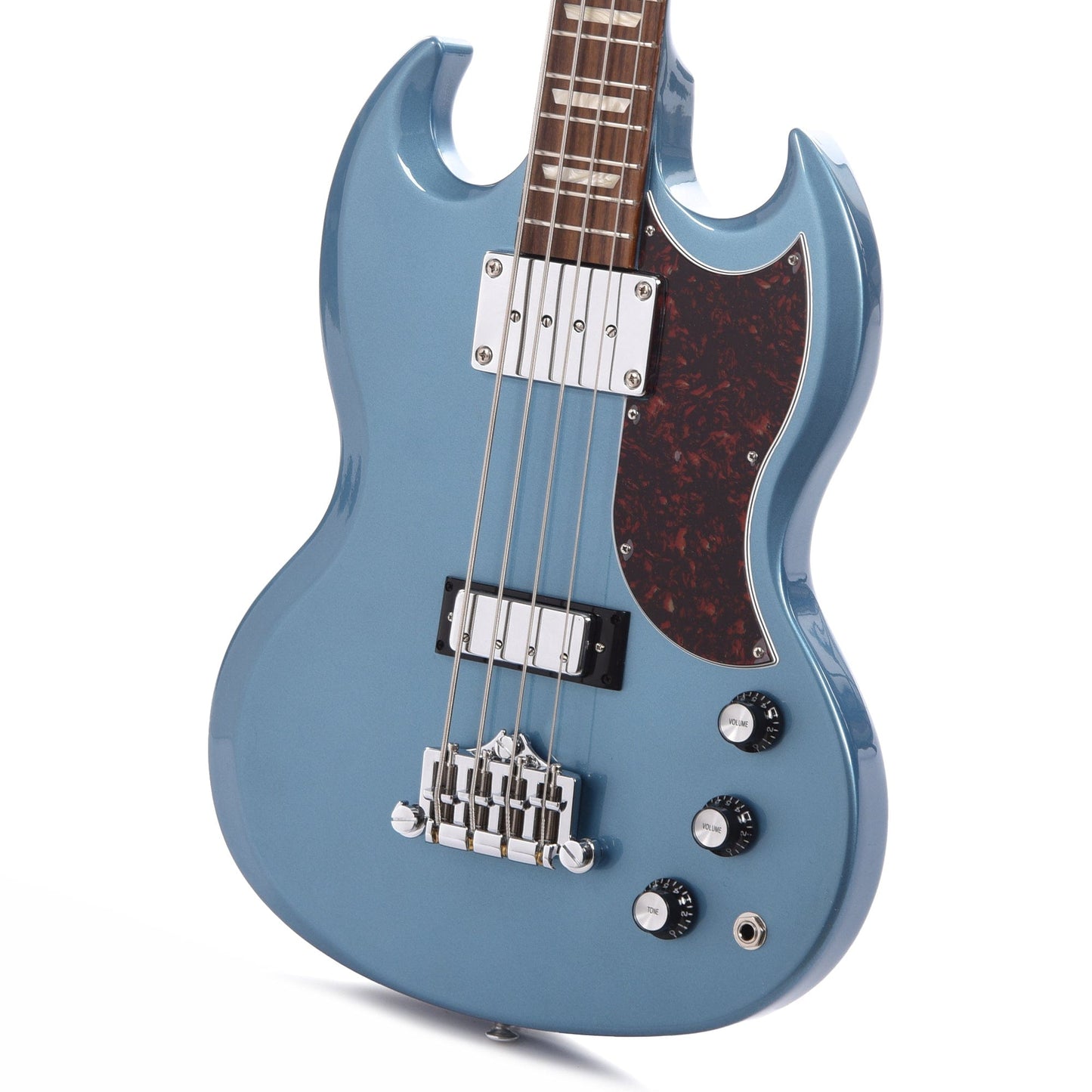 Gibson USA SG Standard Bass Pelham Blue w/Tortoise Pickguard Bass Guitars / 4-String