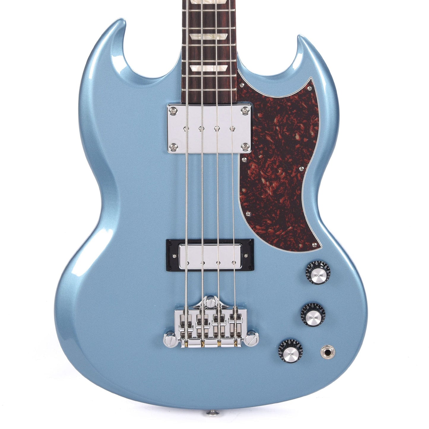Gibson USA SG Standard Bass Pelham Blue w/Tortoise Pickguard Bass Guitars / 4-String