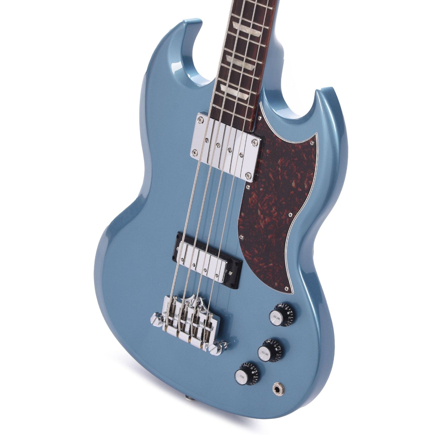 Gibson USA SG Standard Bass Pelham Blue w/Tortoise Pickguard Bass Guitars / 4-String