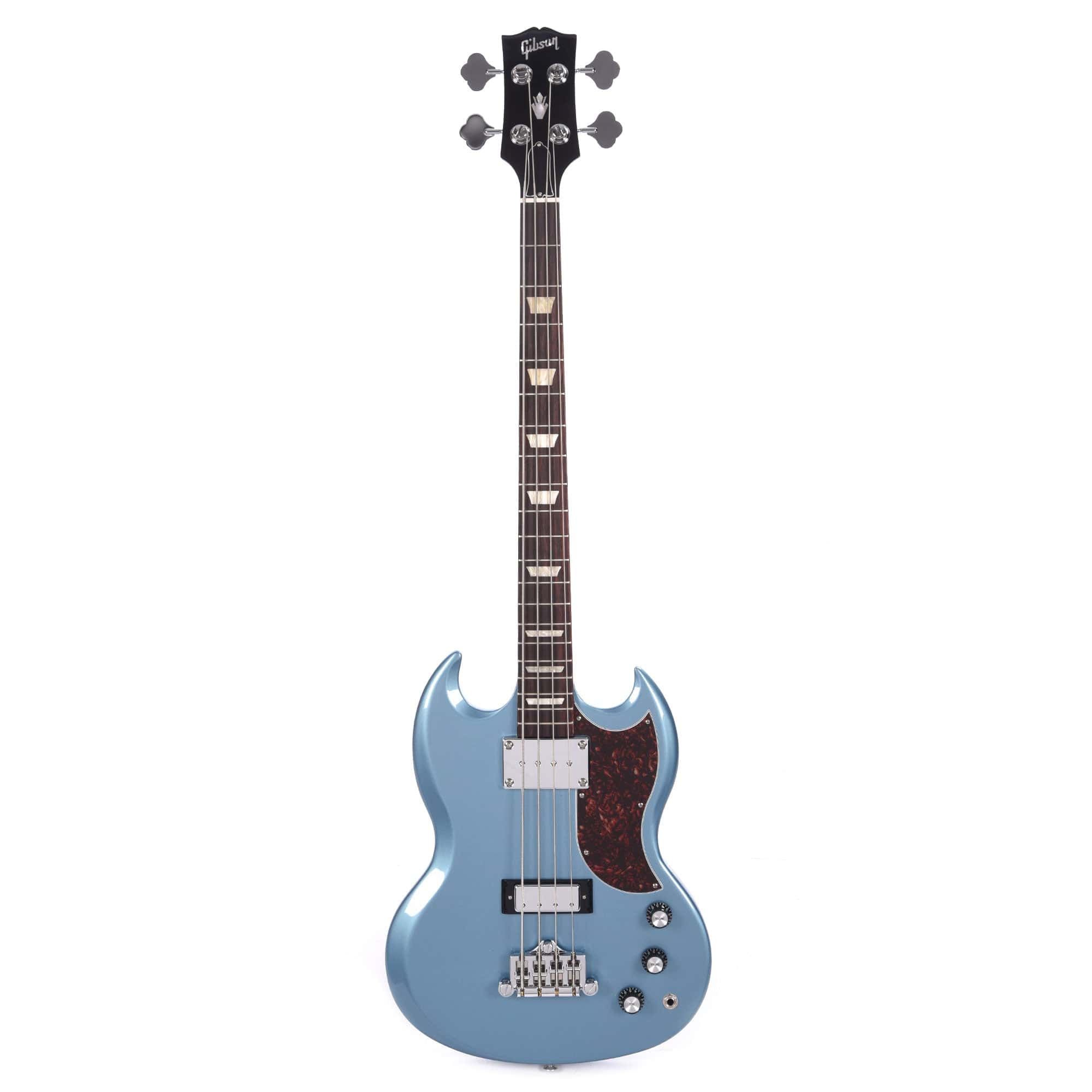 Gibson USA SG Standard Bass Pelham Blue w/Tortoise Pickguard Bass Guitars / 4-String