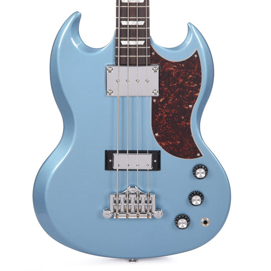 Gibson USA SG Standard Bass Pelham Blue w/Tortoise Pickguard Bass Guitars / 4-String