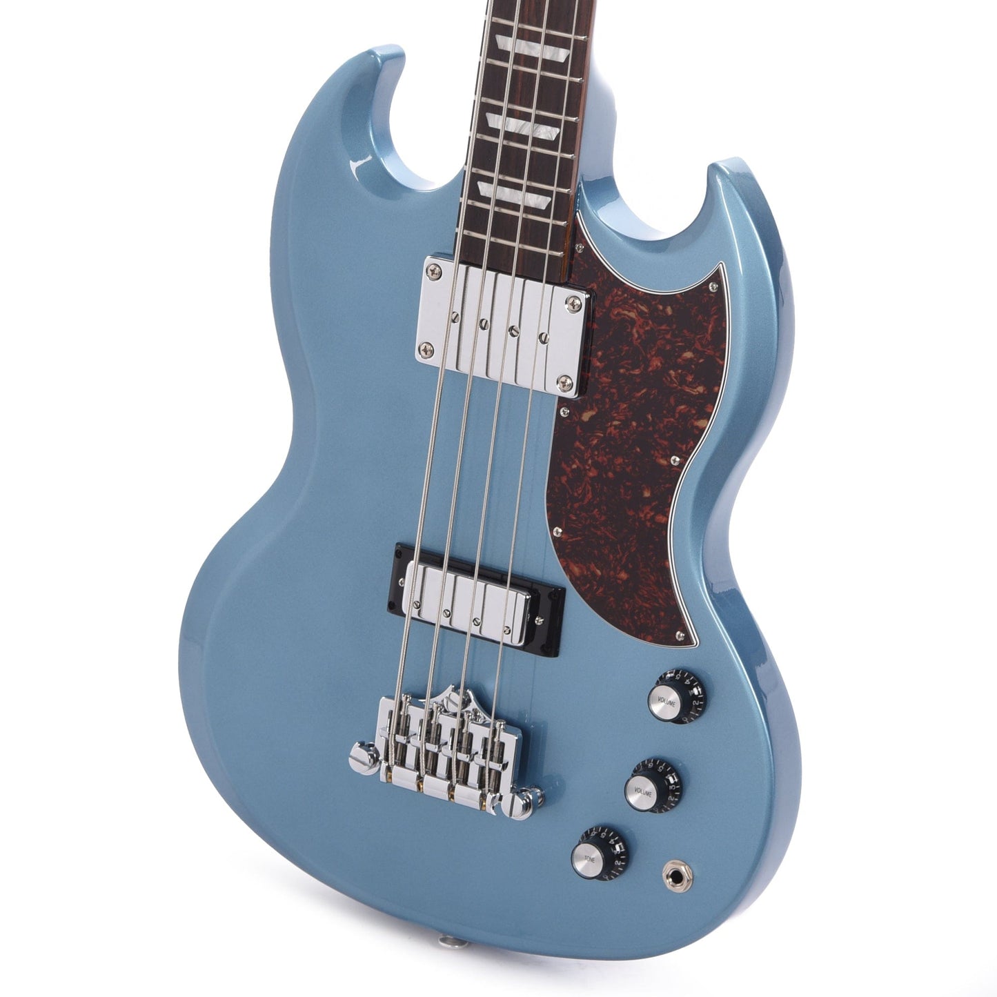 Gibson USA SG Standard Bass Pelham Blue w/Tortoise Pickguard Bass Guitars / 4-String