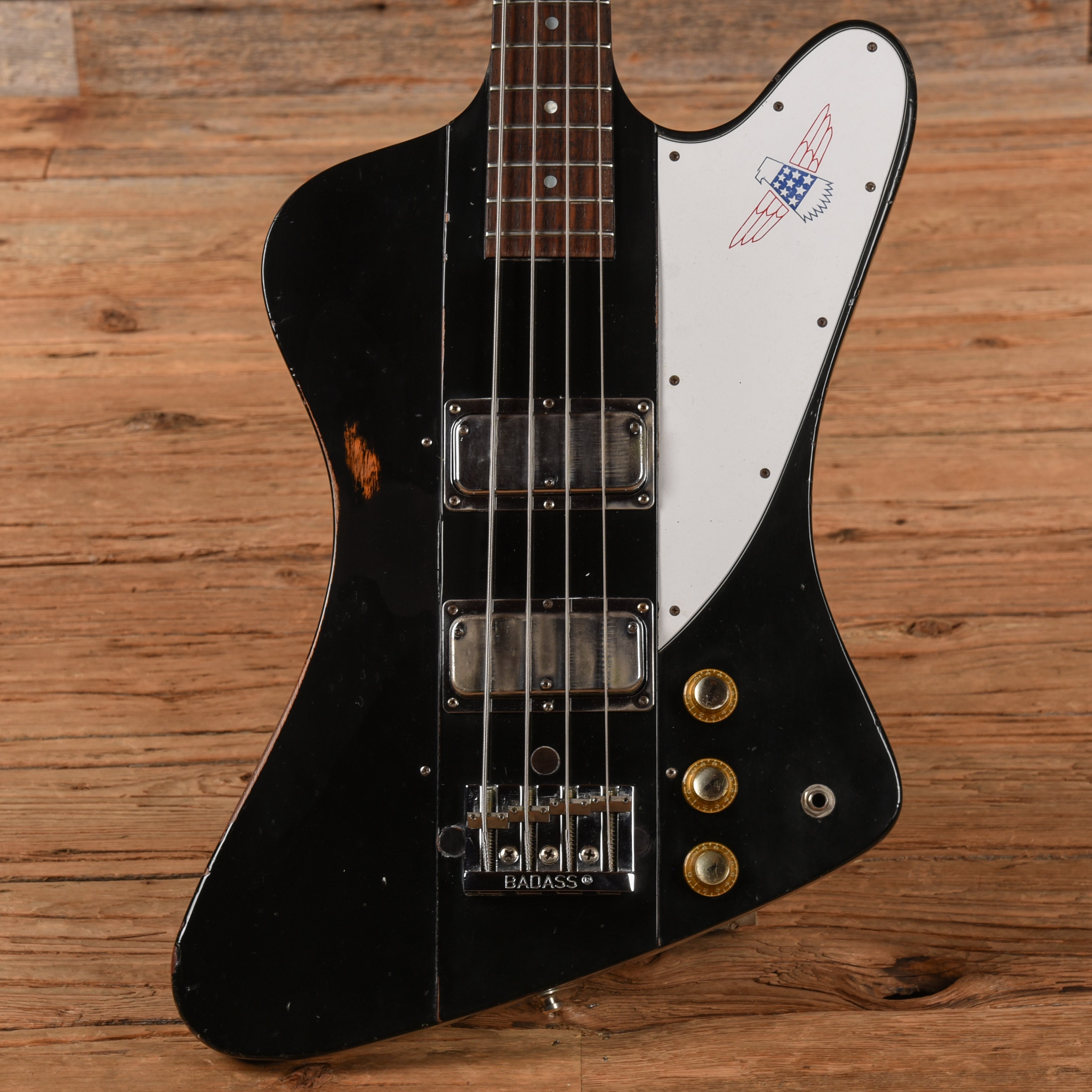 Gibson Thunderbird Bicentennial Ebony 1976 Bass Guitars / 5-String or More