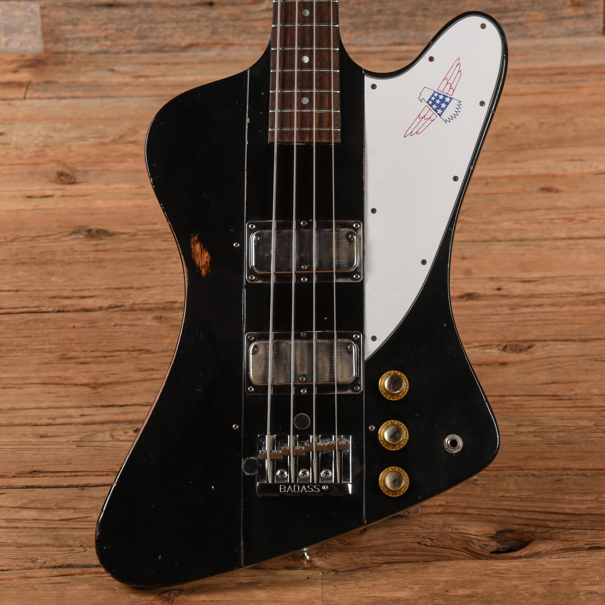 Gibson Thunderbird Bicentennial Ebony 1976 Bass Guitars / 5-String or More