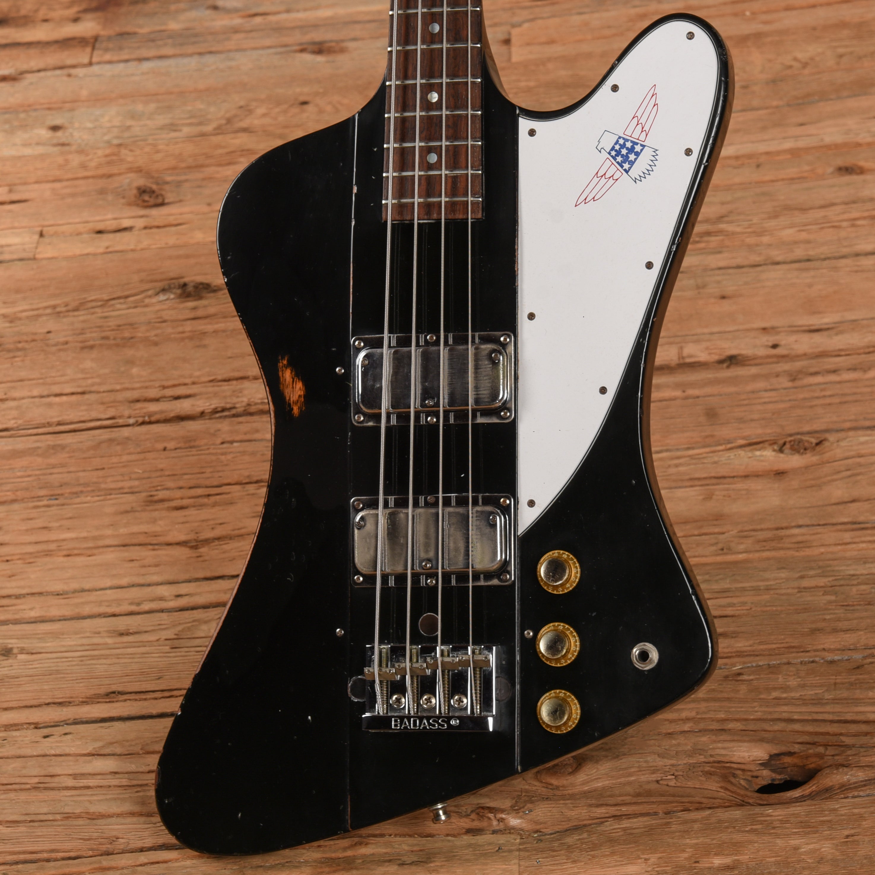 Gibson Thunderbird Bicentennial Ebony 1976 Bass Guitars / 5-String or More