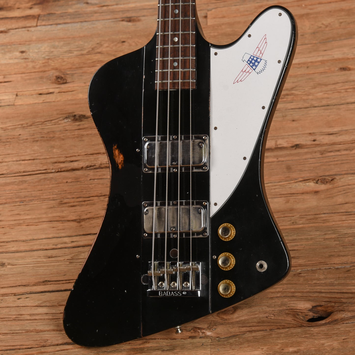 Gibson Thunderbird Bicentennial Ebony 1976 Bass Guitars / 5-String or More