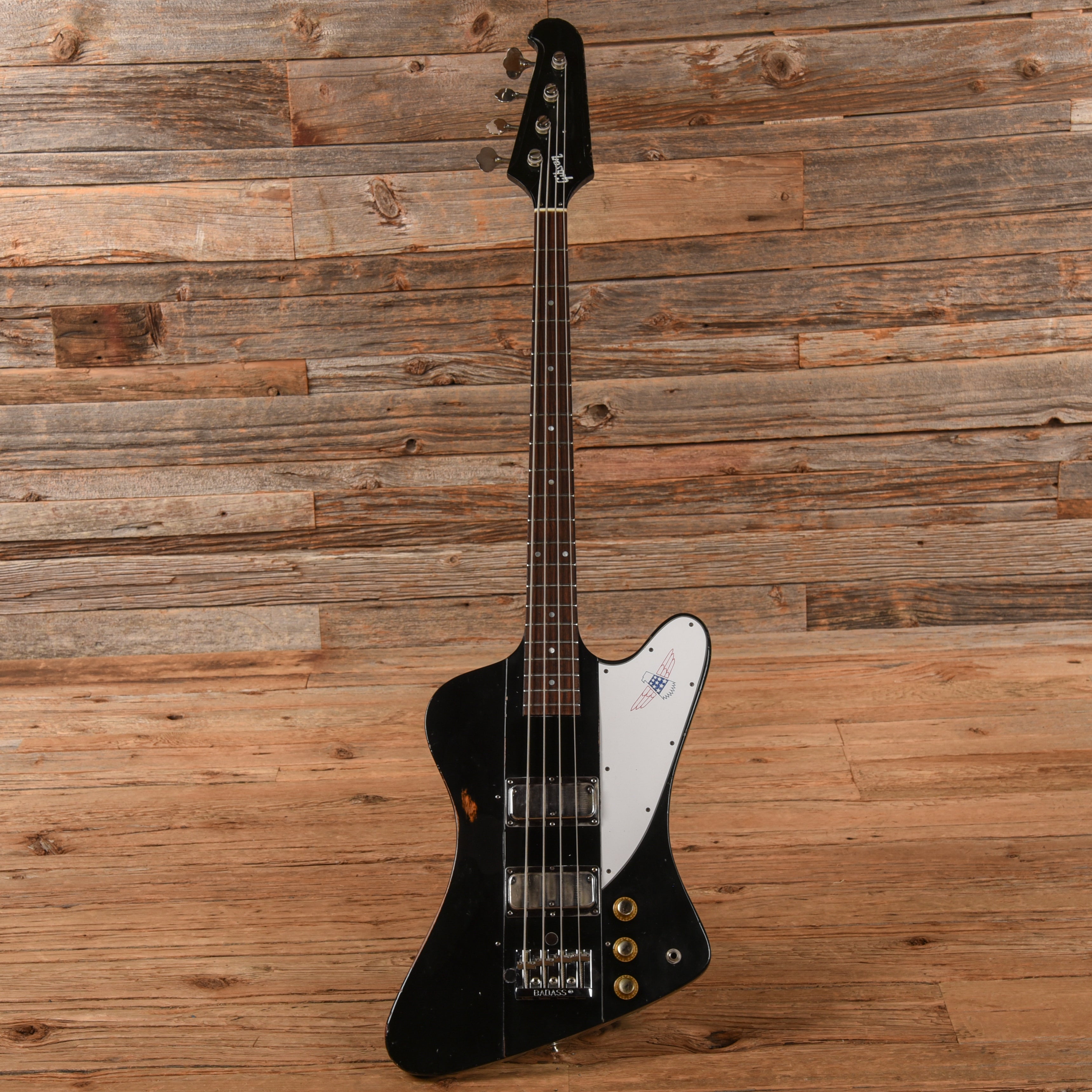 Gibson Thunderbird Bicentennial Ebony 1976 Bass Guitars / 5-String or More