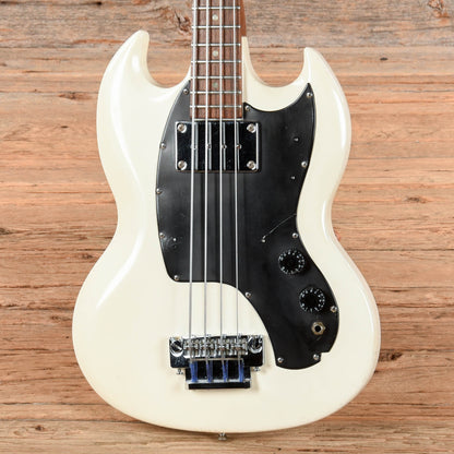 Gibson Melody Maker Bass White Refin 1966 Bass Guitars