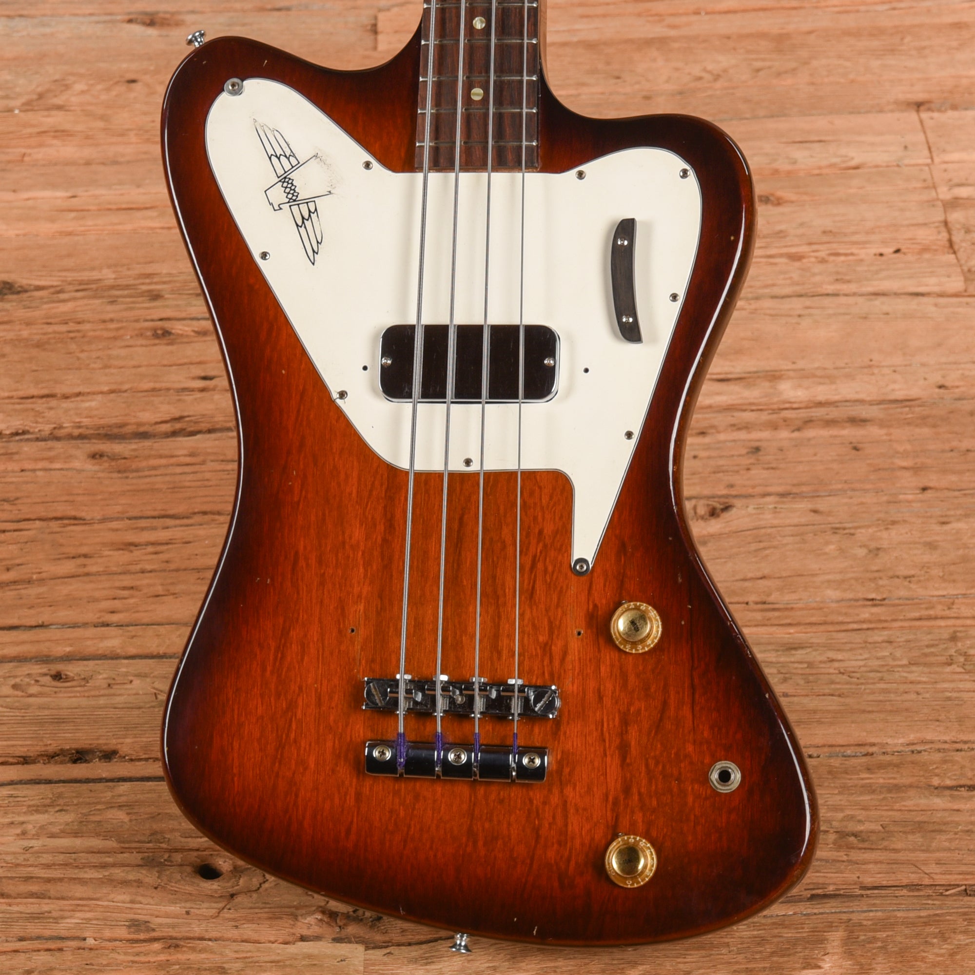 Gibson Thunderbird II Non-Reverse Sunburst 1970 Bass Guitars