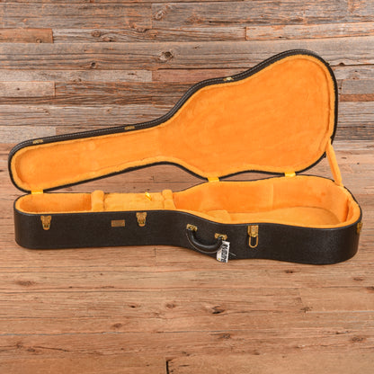 Lifton Historic Dreadnought Hardshell Case Black/Goldenrod Cases & Gig Bags