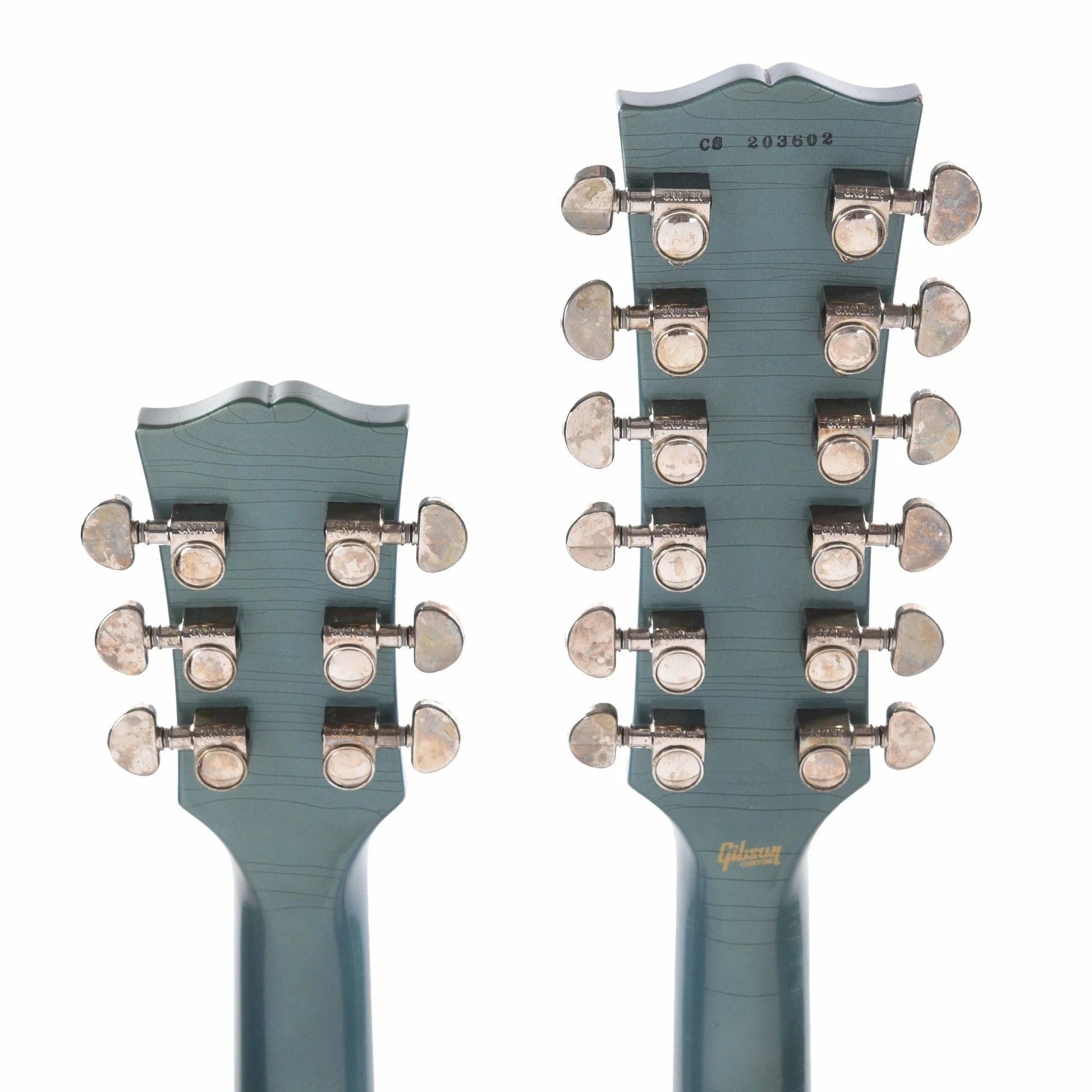 Gibson Custom Shop Murphy Lab EDS-1275 Doubleneck "CME Spec" Ultra Light Aged Heavy Antique Pelham Blue w/Grovers Electric Guitars / 12-String