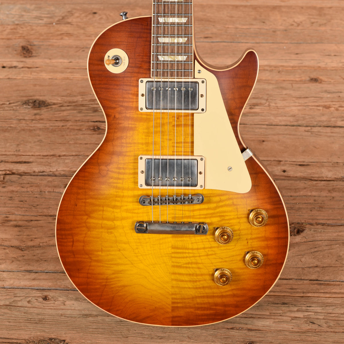 Gibson 1959 Les Paul Standard Reissue Iced Tea Burst VOS 2020 Electric Guitars