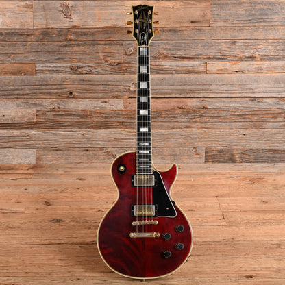 Gibson 20th Anniversary Les Paul Custom Wine Red 1974 Electric Guitars