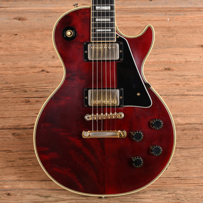 Gibson 20th Anniversary Les Paul Custom Wine Red 1974 Electric Guitars