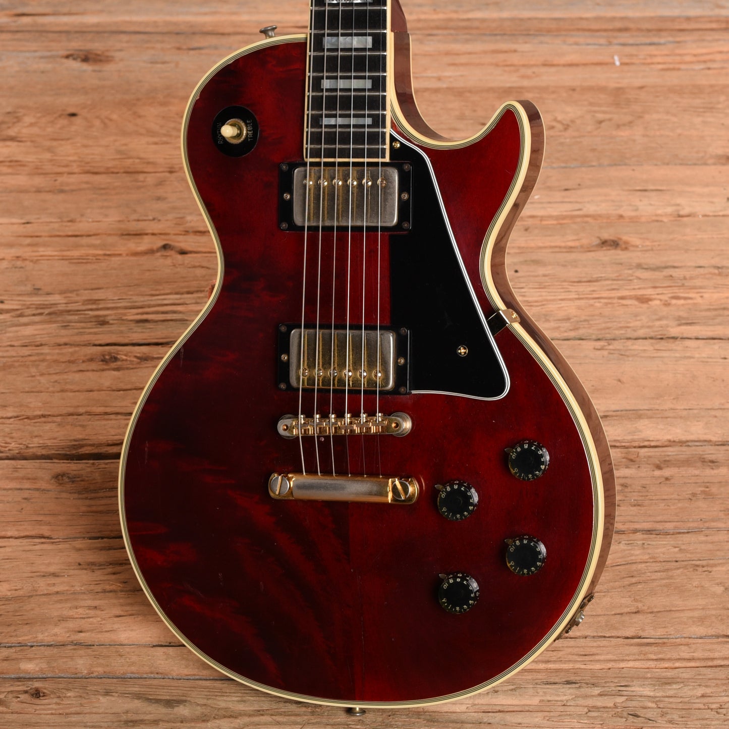 Gibson 20th Anniversary Les Paul Custom Wine Red 1974 Electric Guitars