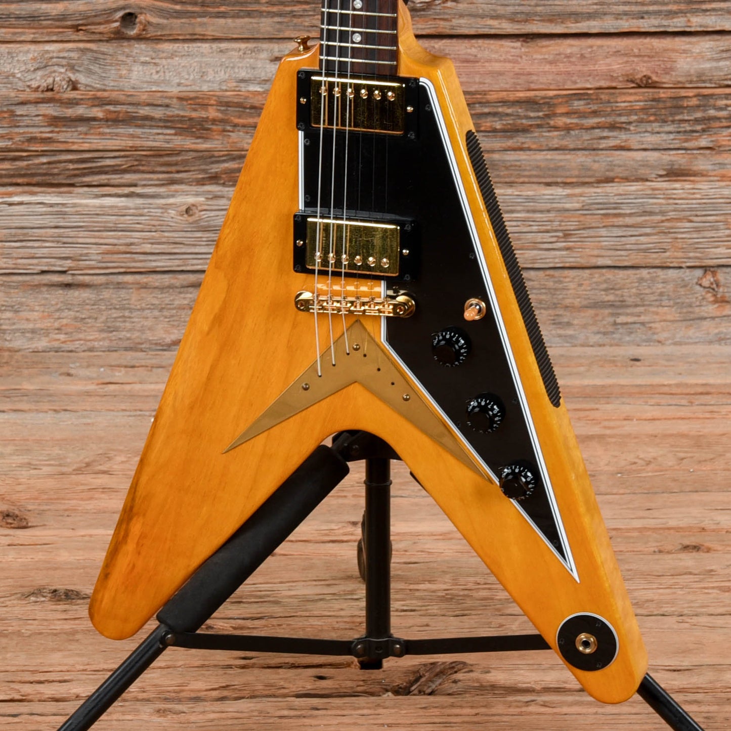 Gibson 50th Anniversary Korina Flying V Natural 2008 Electric Guitars