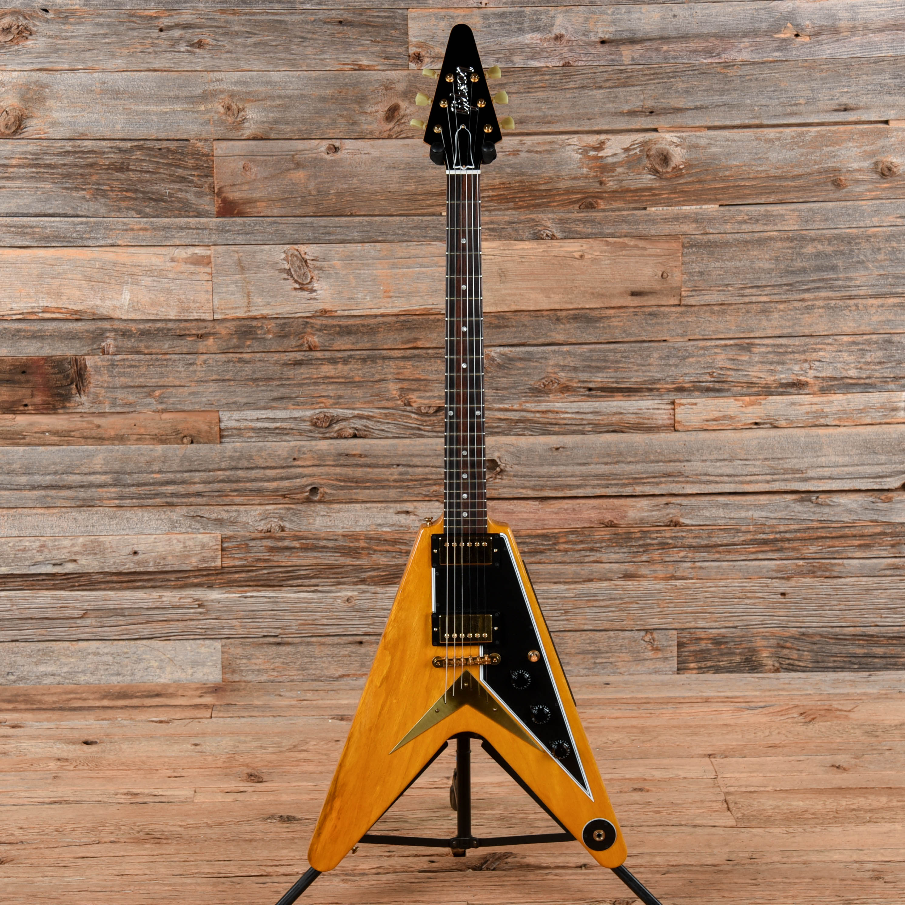Gibson 50th Anniversary Korina Flying V Natural 2008 Electric Guitars
