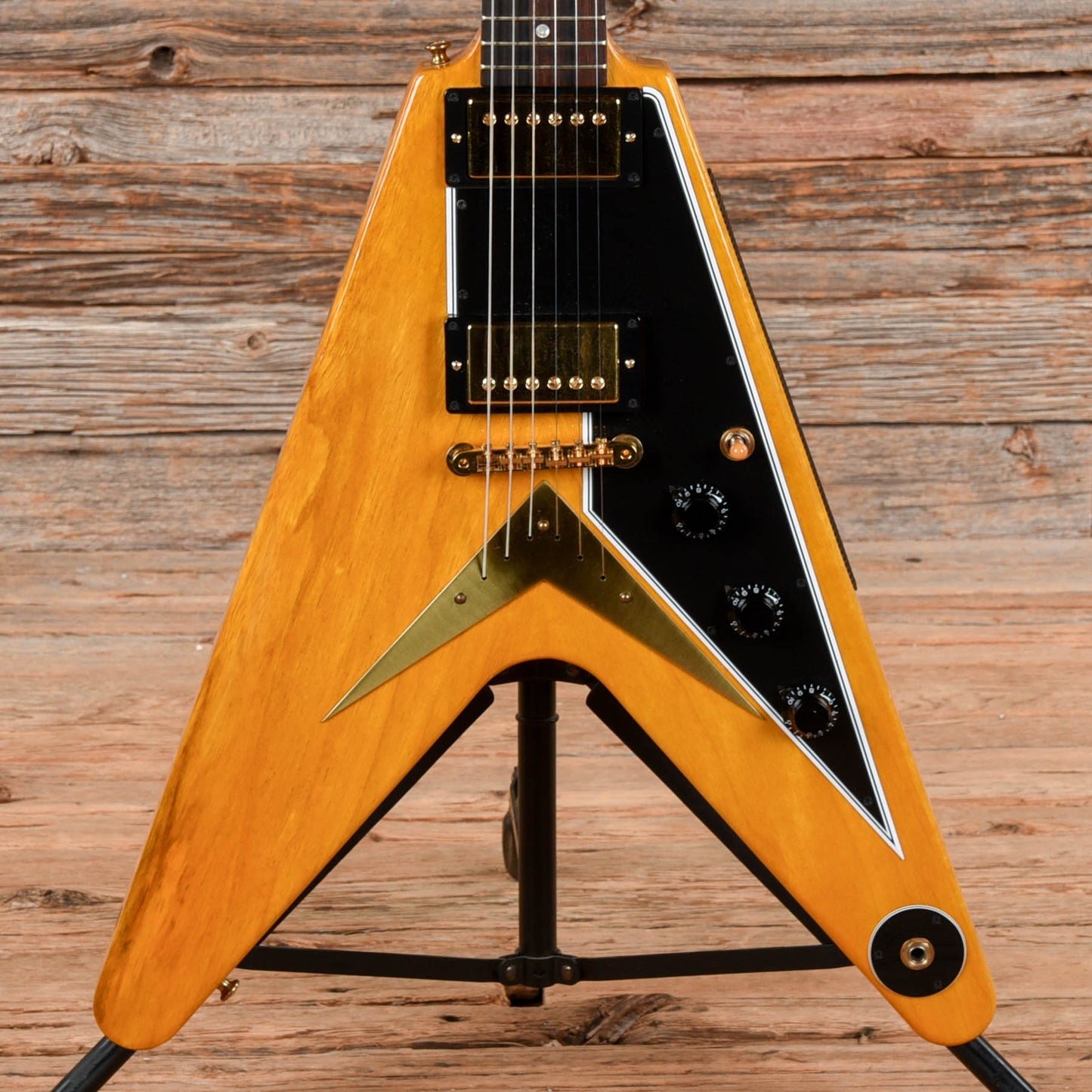 Gibson 50th Anniversary Korina Flying V Natural 2008 Electric Guitars