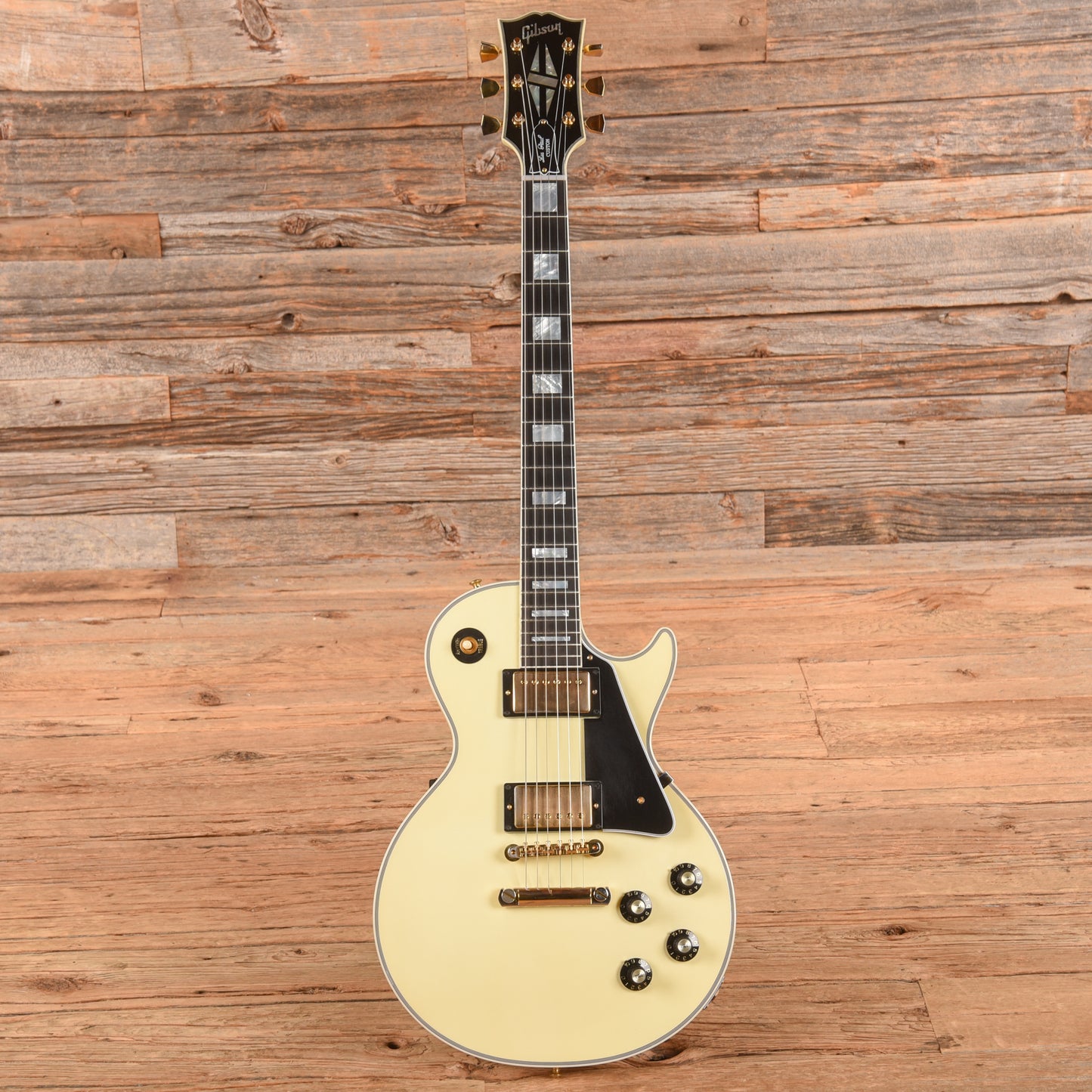 Gibson '68 Les Paul Custom Wildwood Spec Ivory 2023 Electric Guitars