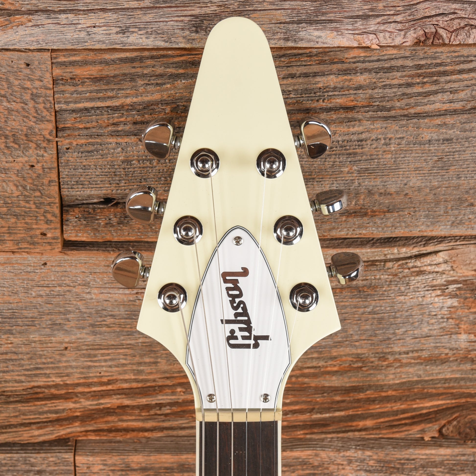 Gibson '70s Flying V Alpine White 2023 Electric Guitars
