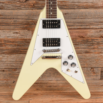 Gibson '70s Flying V Alpine White 2023 Electric Guitars