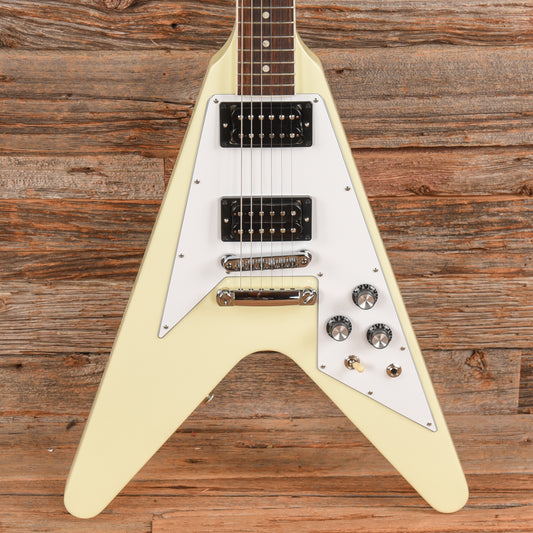 Gibson '70s Flying V Alpine White 2023 Electric Guitars