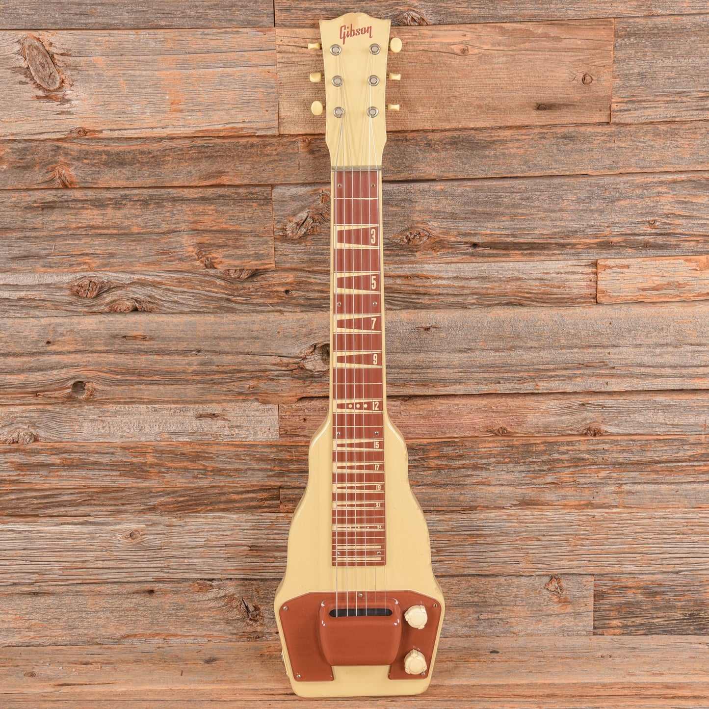 Gibson BR-9 Lap Steel Beige 1952 Electric Guitars