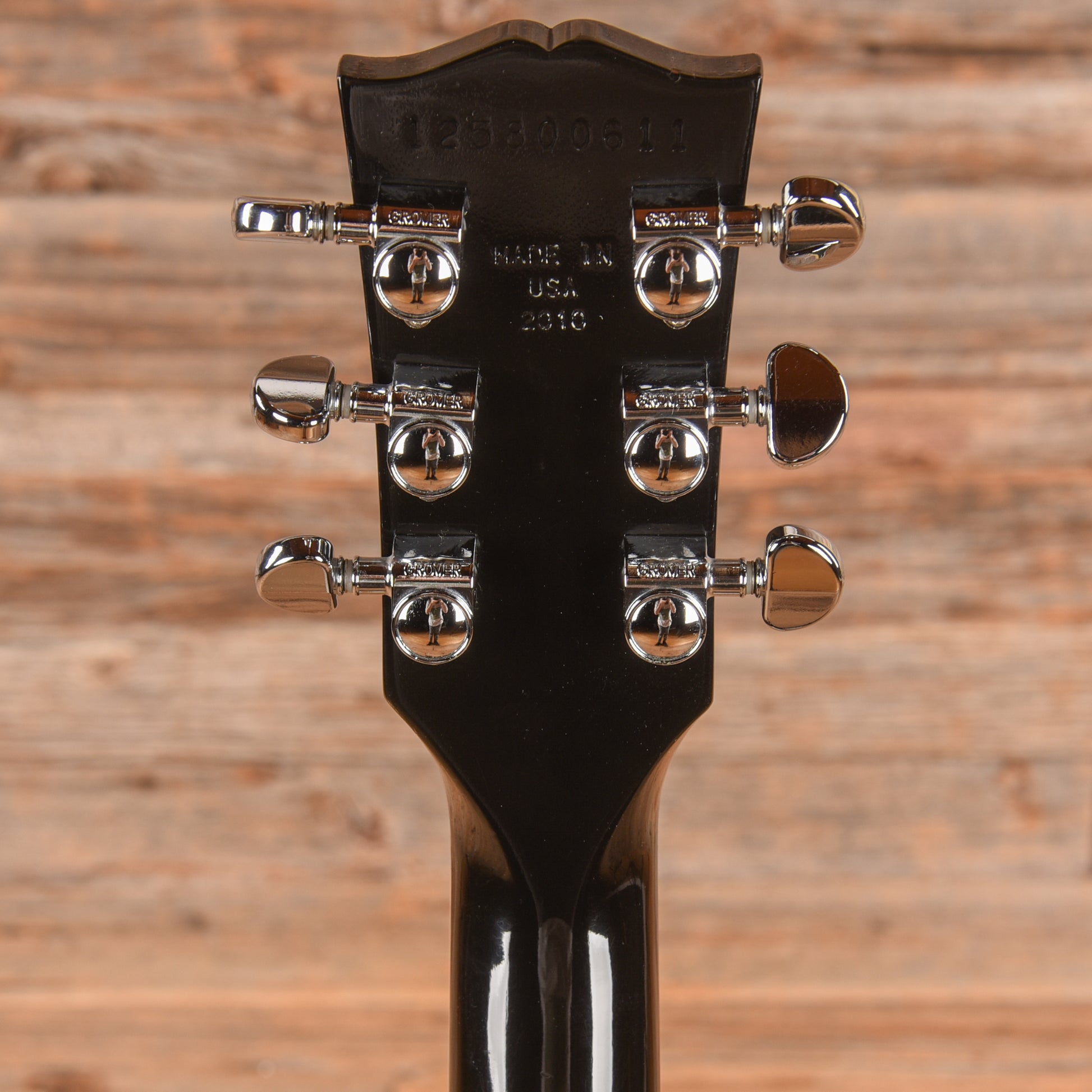 Gibson Chad Kroeger Signature Blackwater Les Paul Transparent Black 2010 Electric Guitars