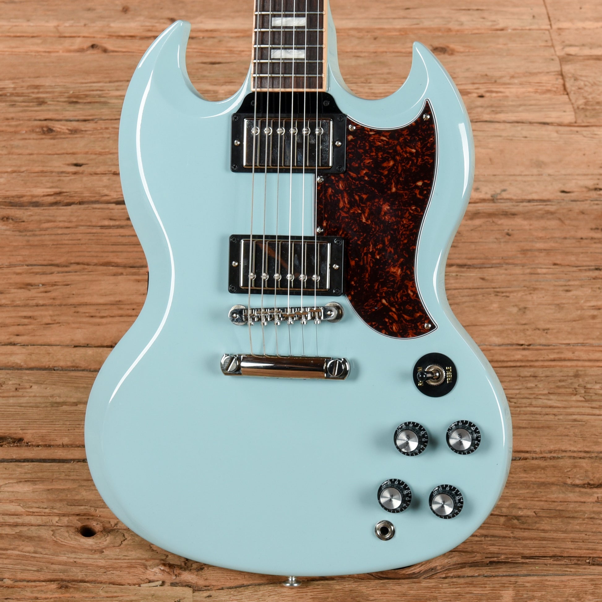 Gibson CME Exclusive SG Standard Powder Blue 2019 Electric Guitars