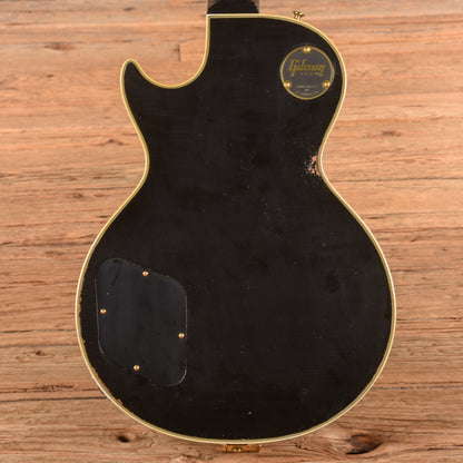 Gibson Custom 1957 Les Paul Custom 3-Pickup Bigsby Murphy Lab Light Aged Ebony 2023 Electric Guitars