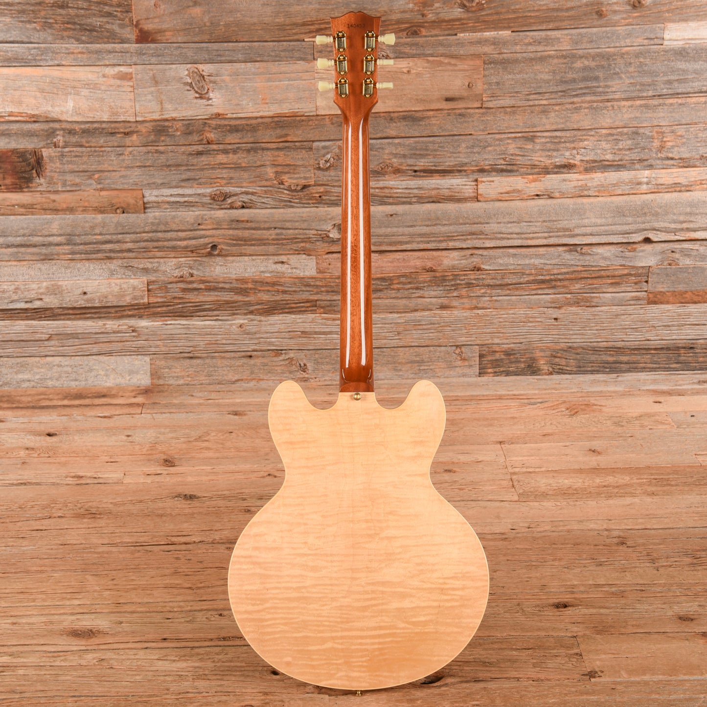 Gibson Custom 1964 ES-335 Semi-Hollow Triple P-90 Antique Natural 2021 Electric Guitars