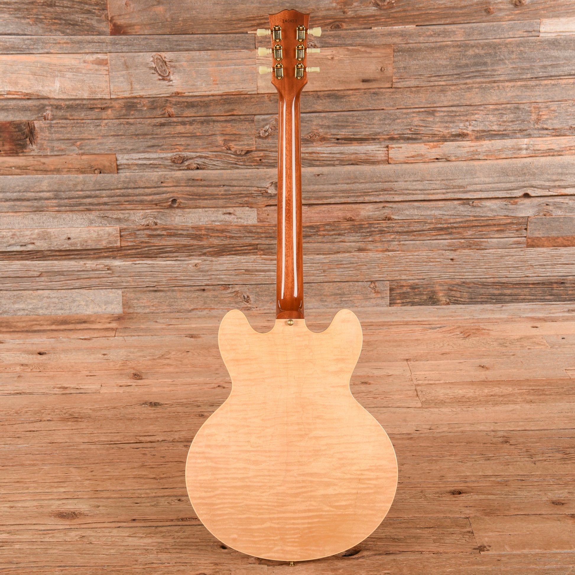 Gibson Custom 1964 ES-335 Semi-Hollow Triple P-90 Antique Natural 2021 Electric Guitars