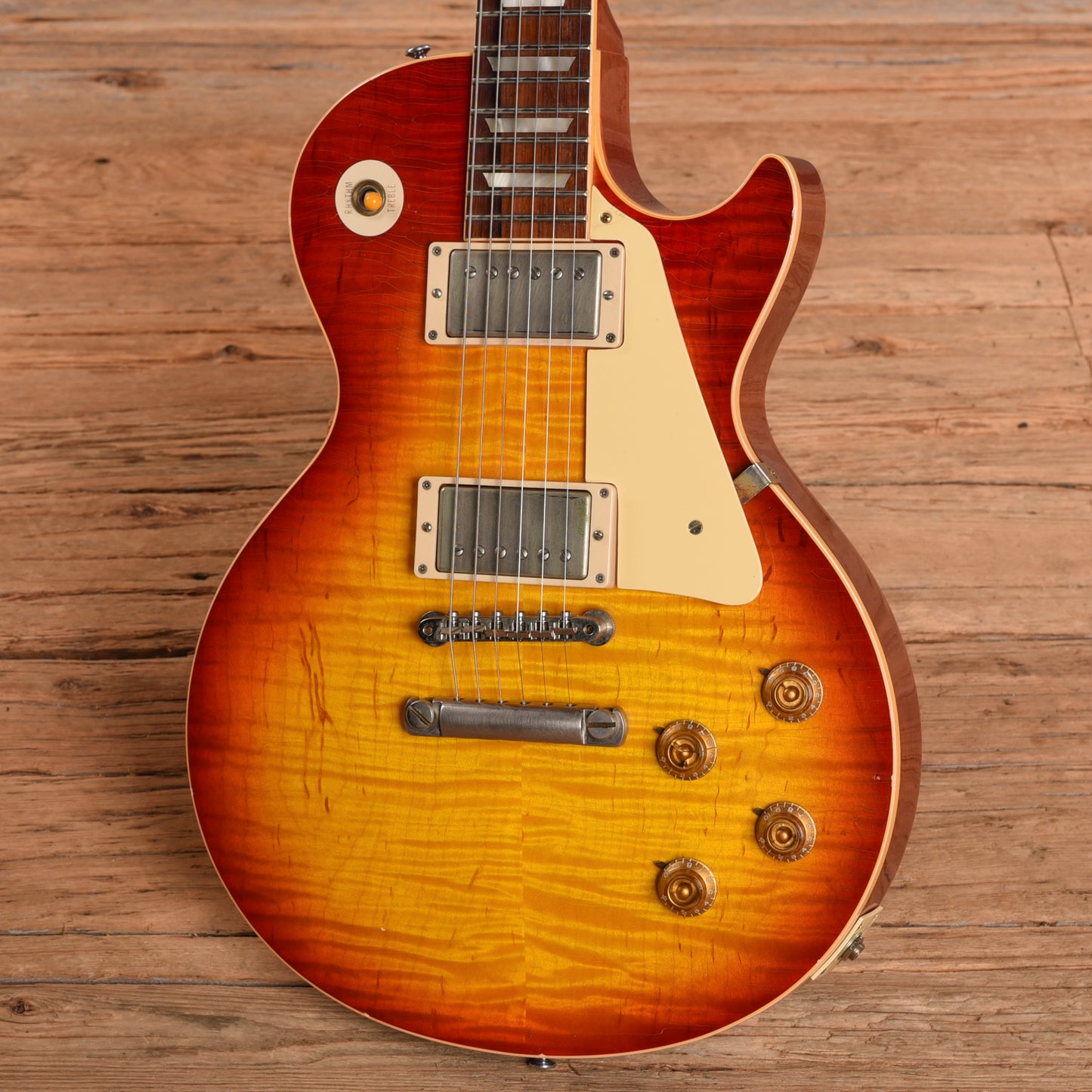 Gibson Custom 50th Anniversary '58 Les Paul Standard Reissue (Previously Owned by Dave Amato) Tom Murphy Sunburst 2008 Electric Guitars