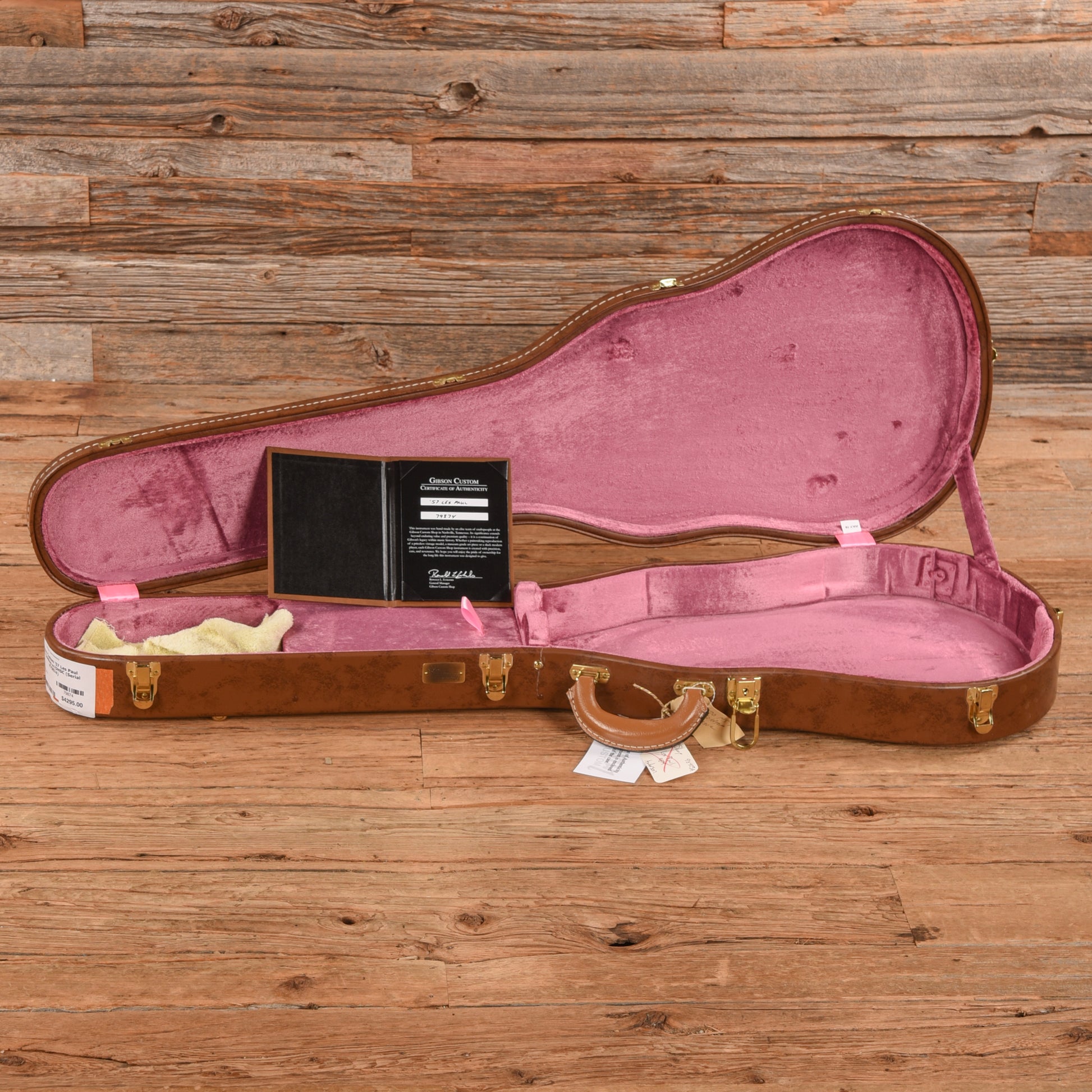 Gibson Custom '57 Les Paul LPR7 Goldtop Electric Guitars